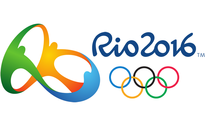 Logo and Logotype for 2016 Summer Olympics in RIo de Janeiro.