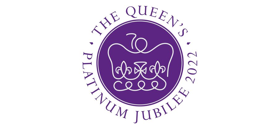 Logo for the Queen's Platinum Jubileee in 2022